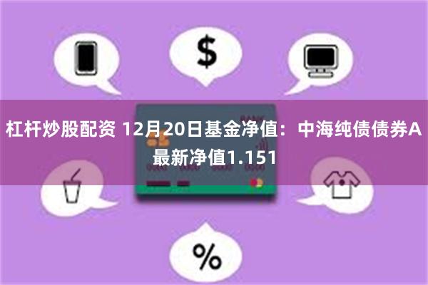 杠杆炒股配资 12月20日基金净值：中海纯债债券A最新净值1.151